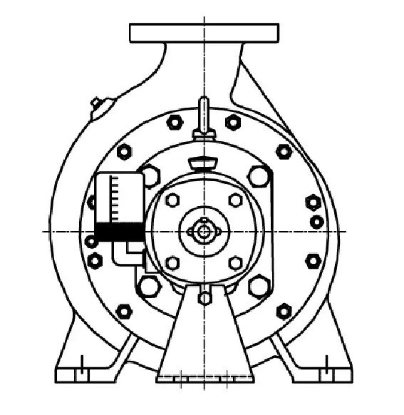 Cross Section of Pump