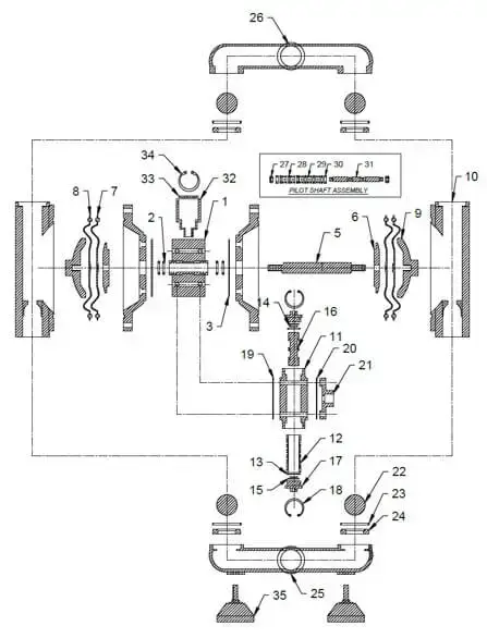 Cross Section of Pump